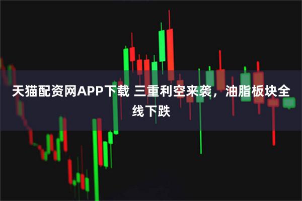 天猫配资网APP下载 三重利空来袭，油脂板块全线下跌